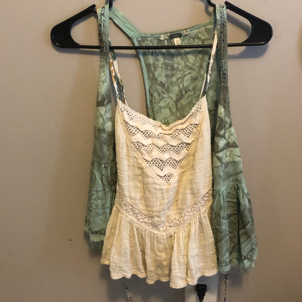 Boho Gimmicks crop top and vest
